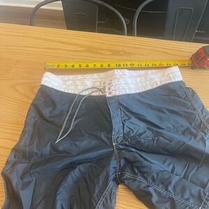 Birdwell Beach Britches Navy and White Board Shorts